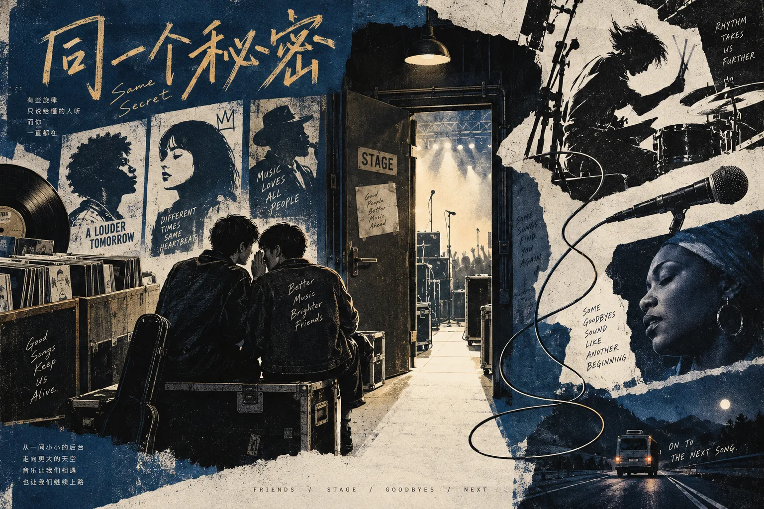 秘密相同的后台回路